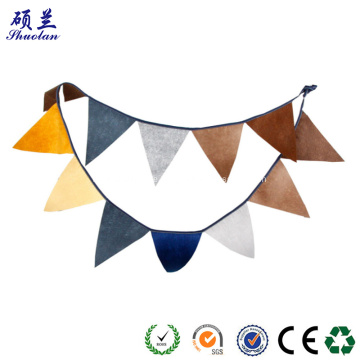 High quality customized design felt banner flag